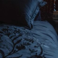 SIN IN LINEN Black Widow | KING DUVET COVER