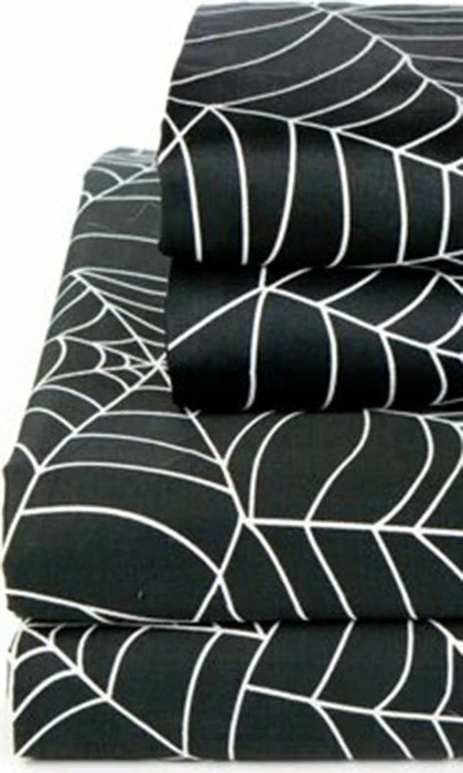 SIN IN LINEN Spider Web | KING SHEET SET
