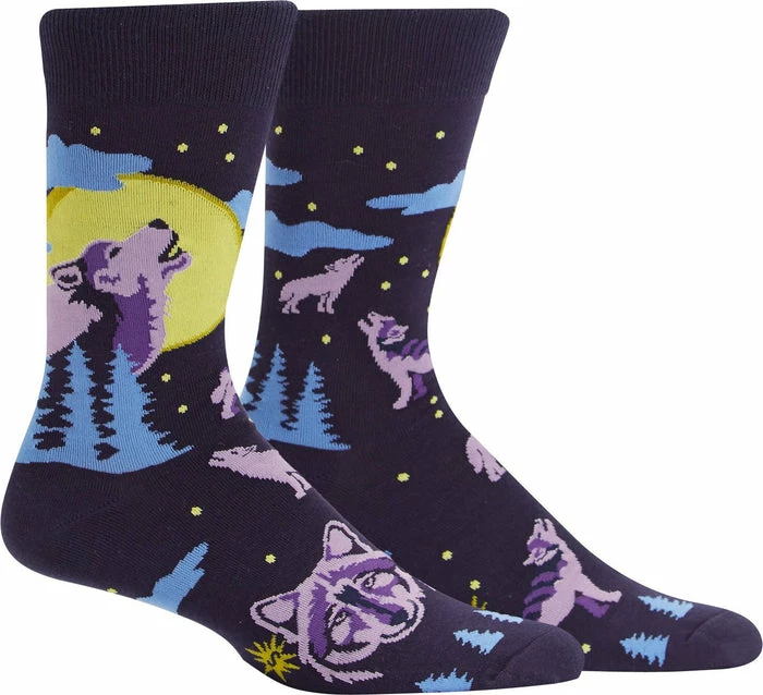 SOCK IT TO ME 6 Wolf Moon | CREW SOCKS