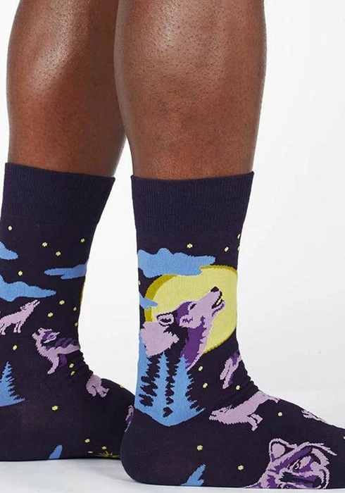 SOCK IT TO ME 6 Wolf Moon | CREW SOCKS - Image 2