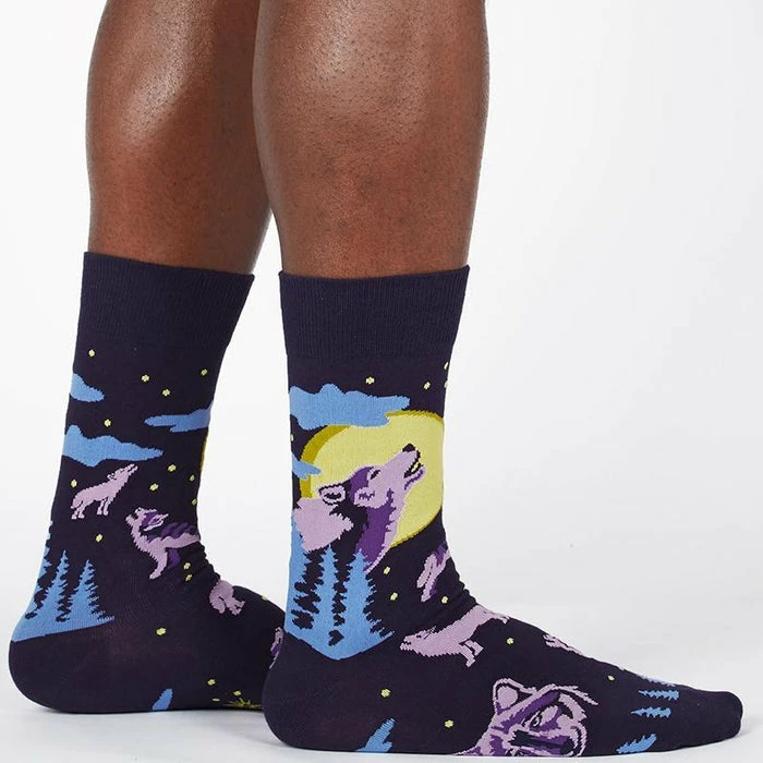 SOCK IT TO ME 6 Wolf Moon | CREW SOCKS - Image 4