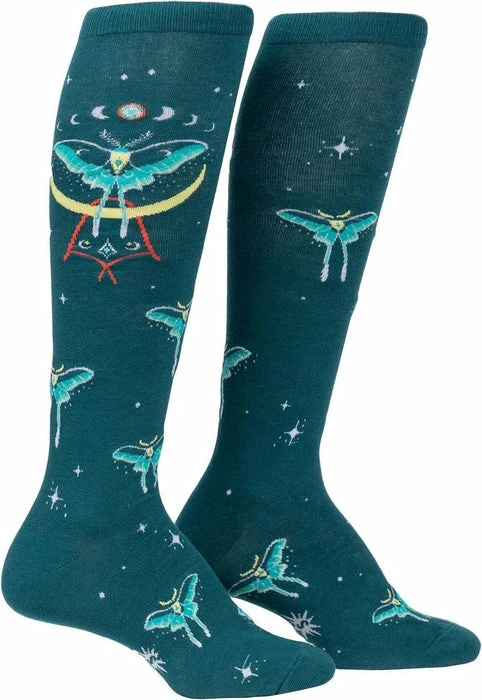 SOCK IT TO ME Mystic Moth | KNEE HIGH SOCKS
