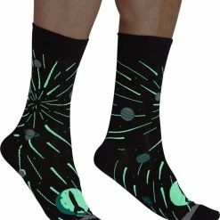 SOCK IT TO ME Speed Of Feet | CREW SOCKS [GLOW IN THE DARK]*