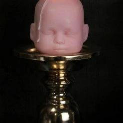 THE BLACKENED TEETH Baby Doll [Peach] | SCENTED CANDLE