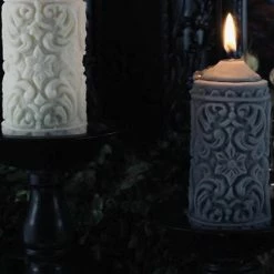 THE BLACKENED TEETH Mildred Gothic Pillar | CANDLE