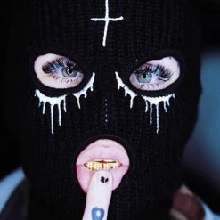 TOO FAST APPAREL Bloody Hell Embroidered | BALACLAVA