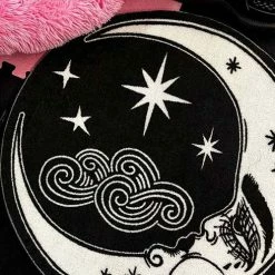 TOO FAST APPAREL Loll3 Luna Mystical | MOON SHAPED RUG