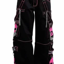 TRIPP NYC Super Skull [Black/Pink] | PANTS