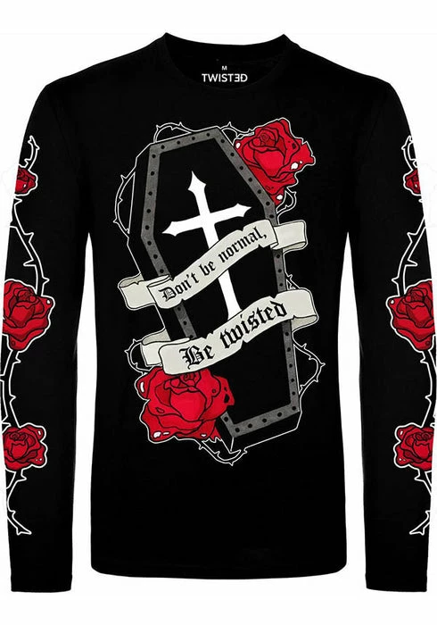 TWISTED Don't Be Normal | LONG SLEEVE T-SHIRT