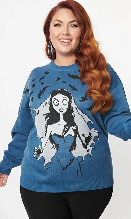 UNIQUE VINTAGE Corpse Bride | SWEATER - Image 7