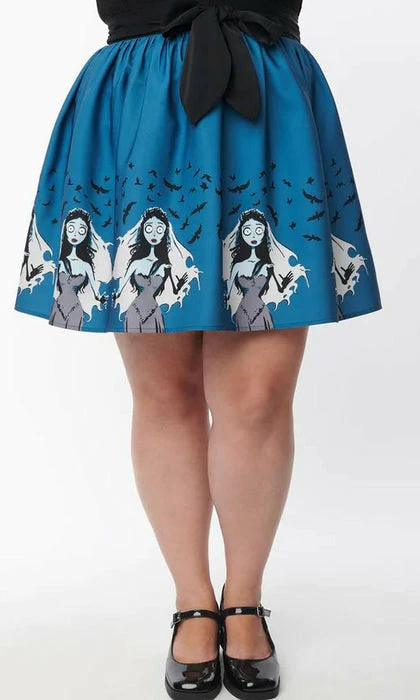 UNIQUE VINTAGE Emily | FLARE SKIRT - Image 9