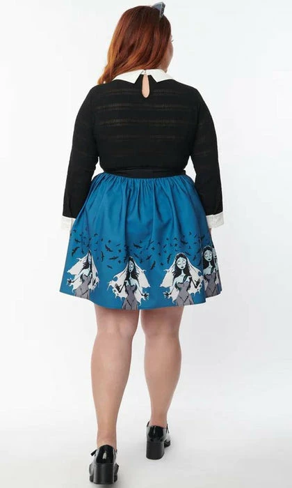 UNIQUE VINTAGE Emily | FLARE SKIRT - Image 10