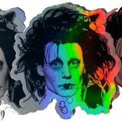VERA'S EYECANDY Edward Cut | VINYL HOLOGRAPHIC STICKER