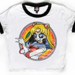 VERA'S EYECANDY Sailor Moon | RINGER T-SHIRT`