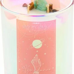 WICK’ETY WACK Manifestation [Abundance] | CRYSTAL CANDLE