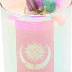 WICK’ETY WACK Manifestation [Balance] | CRYSTAL CANDLE