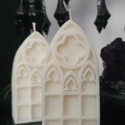 WIXCRAFT CANDLES Cathedral [White] | CANDLES [Set Of 2]