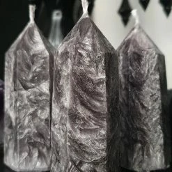 WIXCRAFT CANDLES Crystal Point [Smokey Quartz] | CANDLE SET